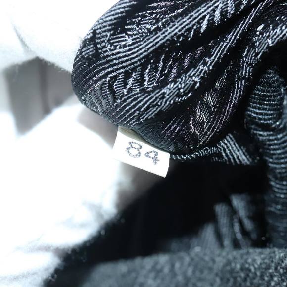 PRADA Backpack Wool Gray Silver Auth bs19226 - Picture 12 of 16